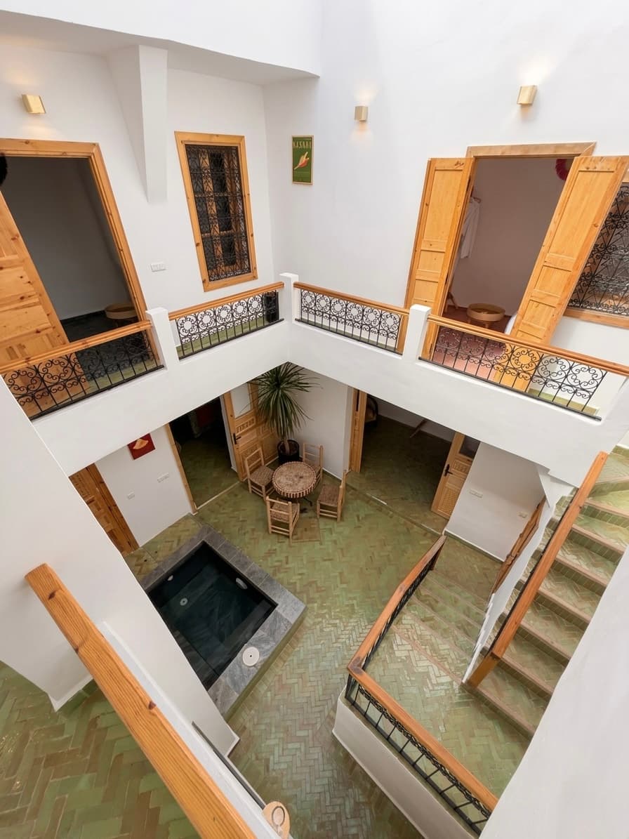 Riad Shalimar privé • À 12 min à pied de Jemaa el-Fnaa