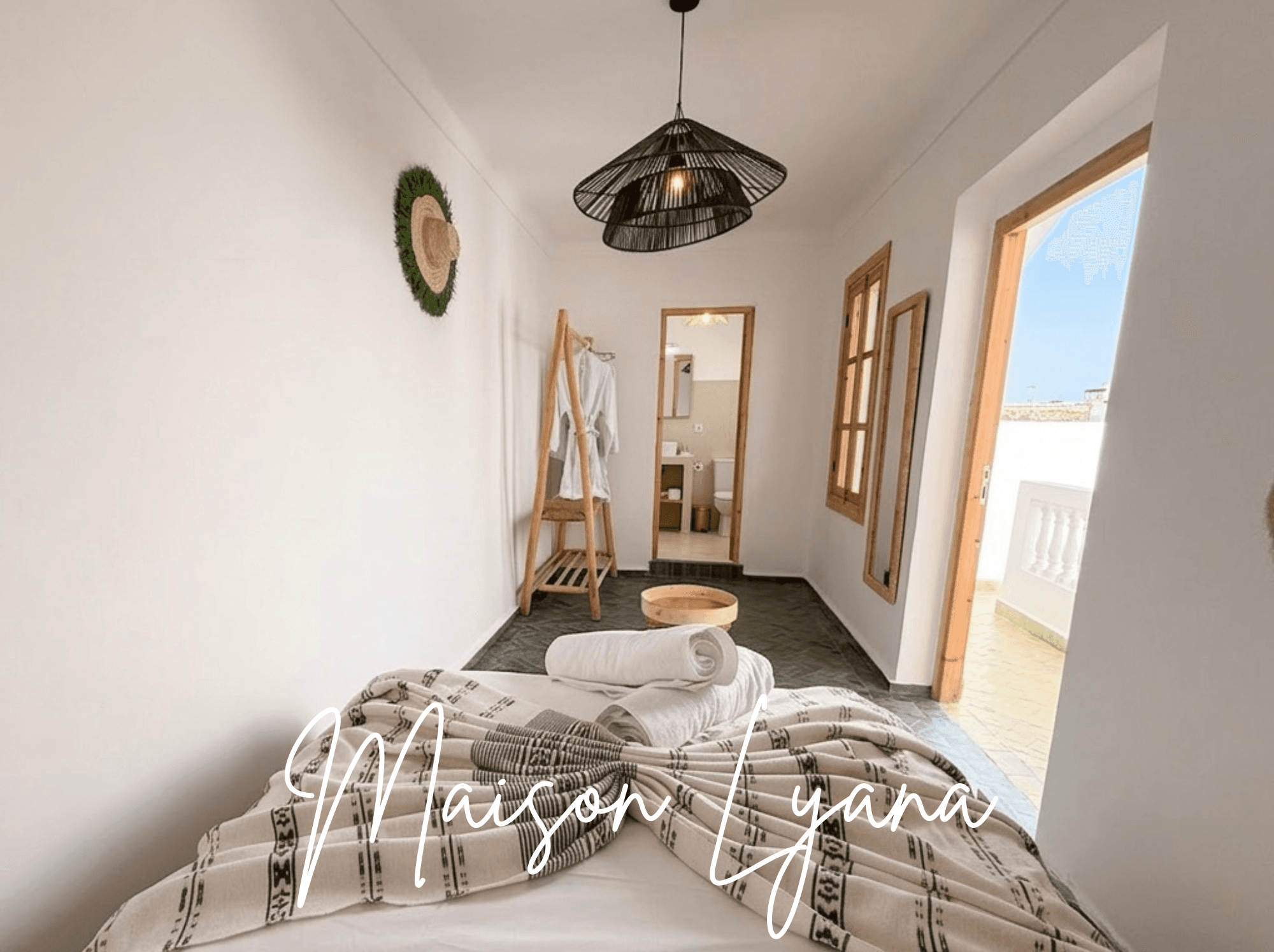 Chambre avec accès terrasse